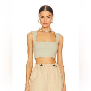 Guizio Celestial Top in Sage Green XS